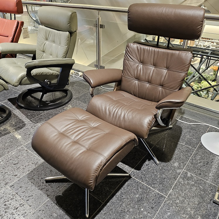 Fauteuil + repose-pied - STRESSLESS