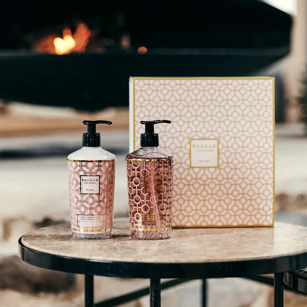 Geschenkbox für Damen: Körper- und Handlotion + Handwaschgel