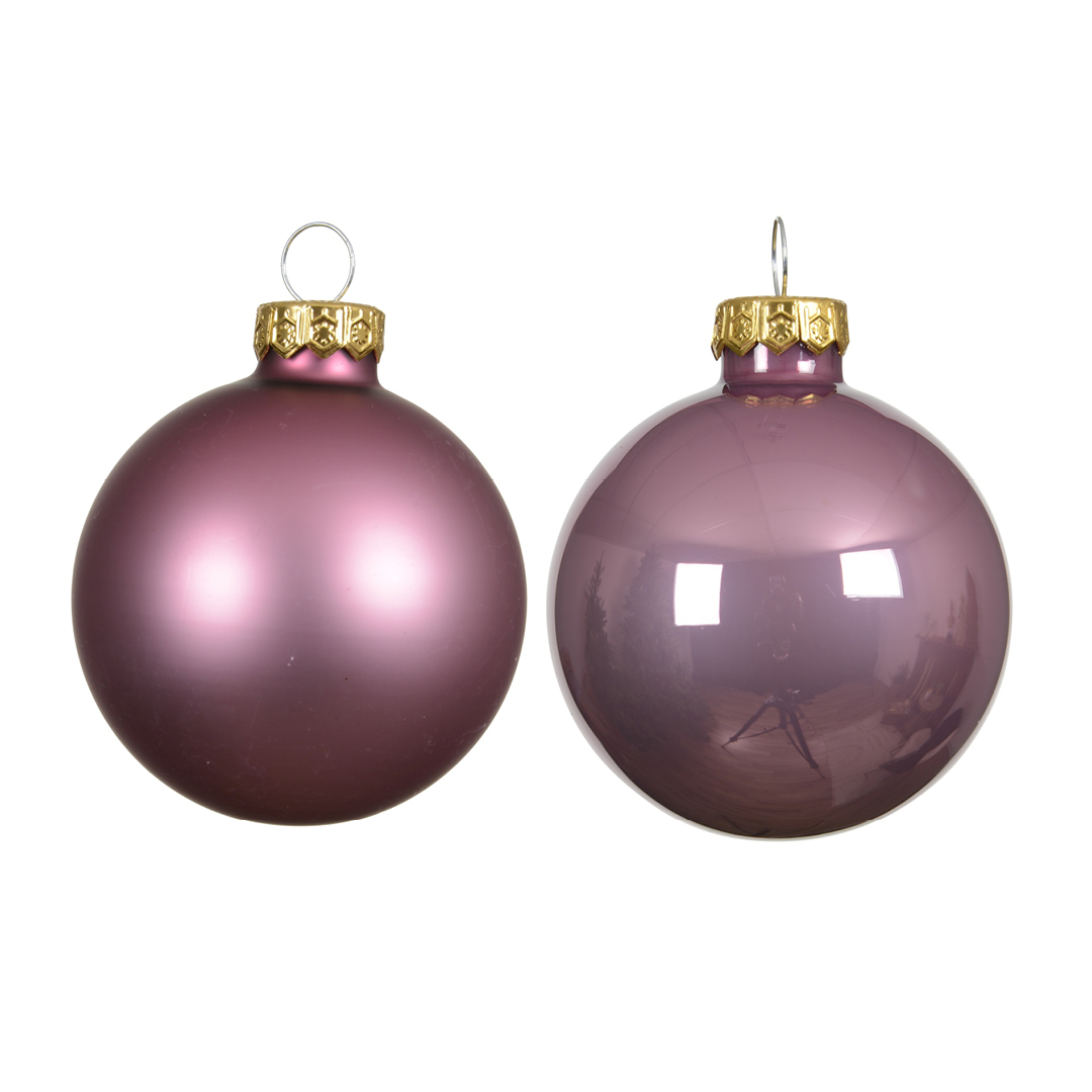 Boules verre email - mat mix