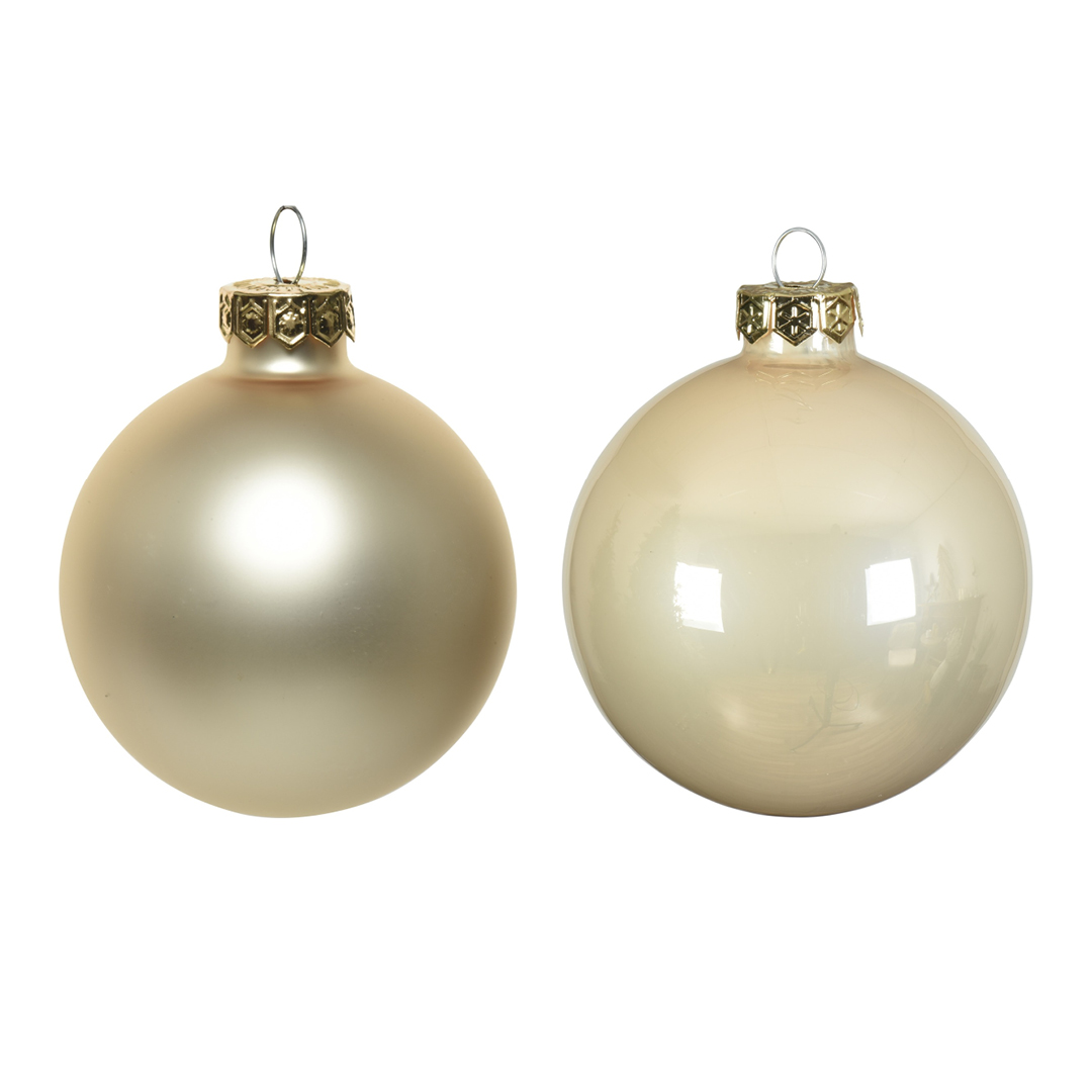 Boules verre email - mat mix