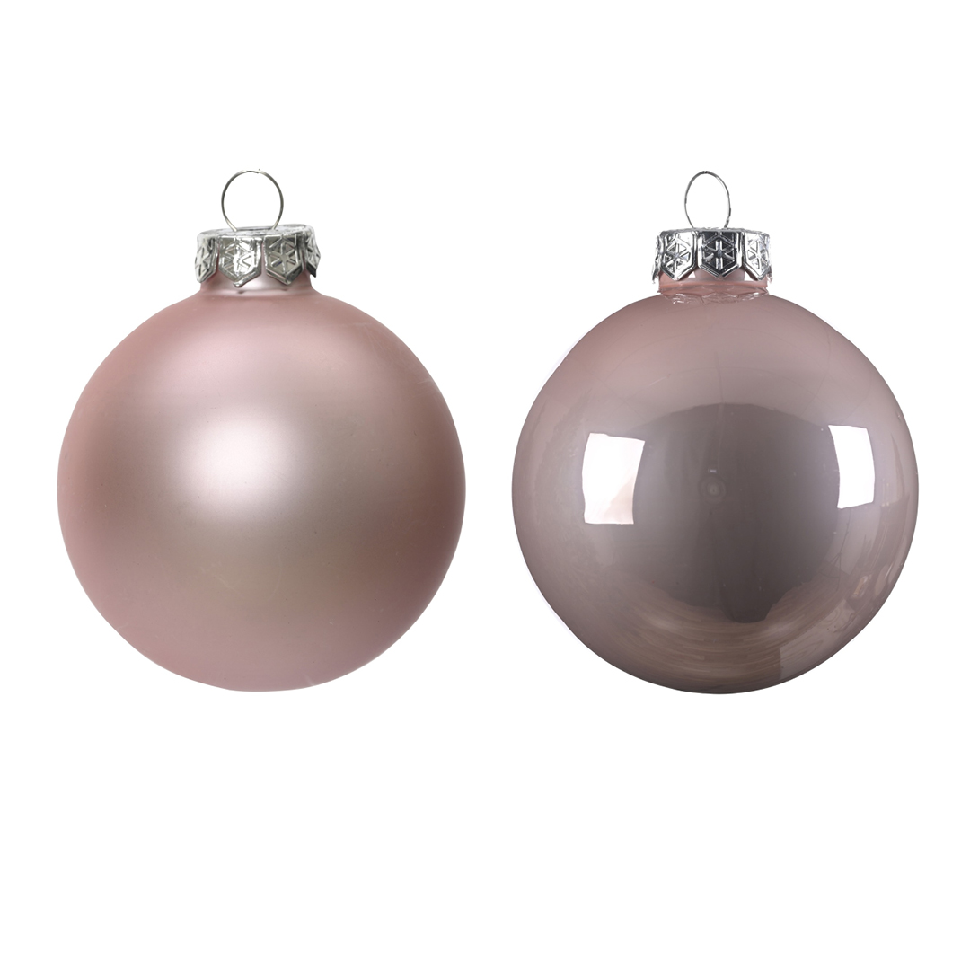 Boules verre email - mat mix