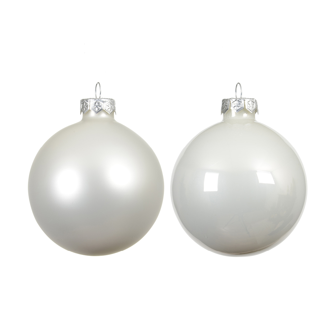 Boules verre email - mat mix