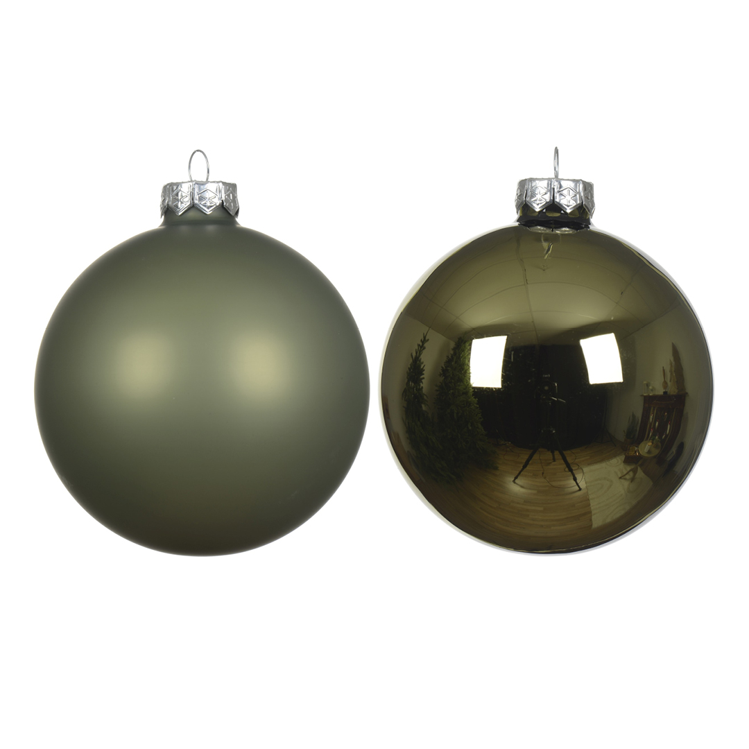 Boule verre brillant, mat mix