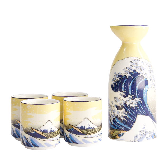TDS, Kawaii Hokusai, Sake-Set