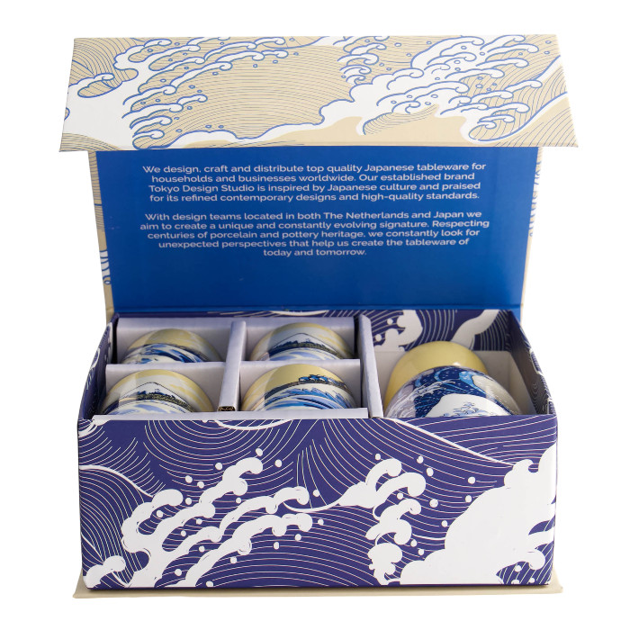 TDS, Kawaii Hokusai, Sake-Set
