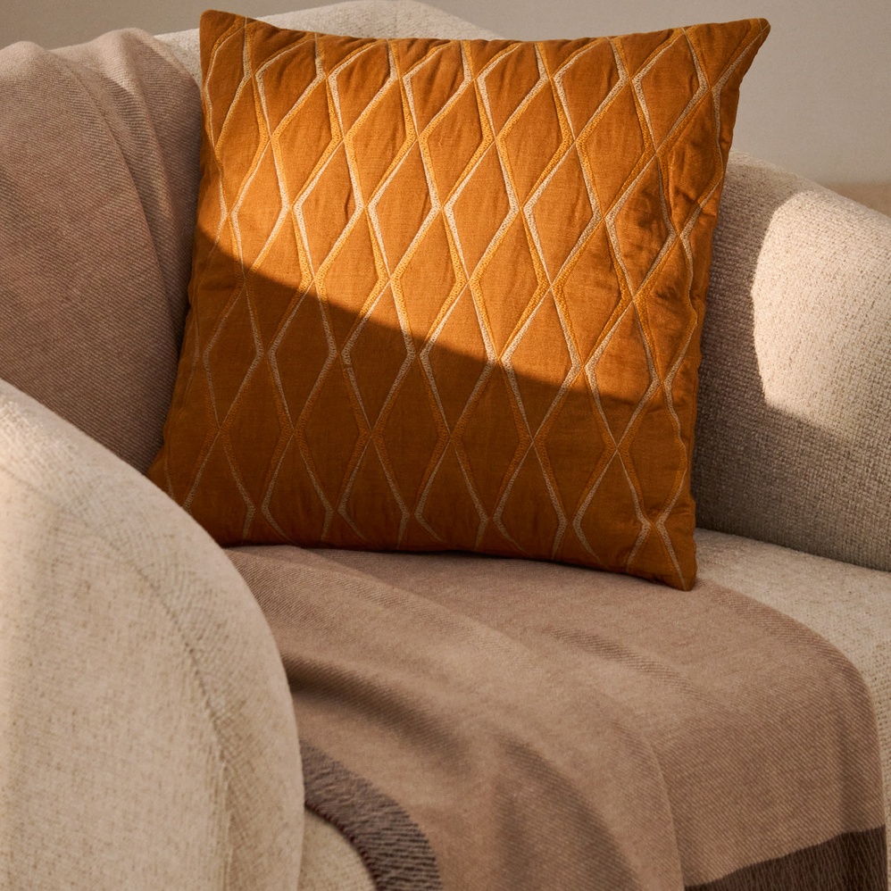 Housse de coussin Branel - Orange
