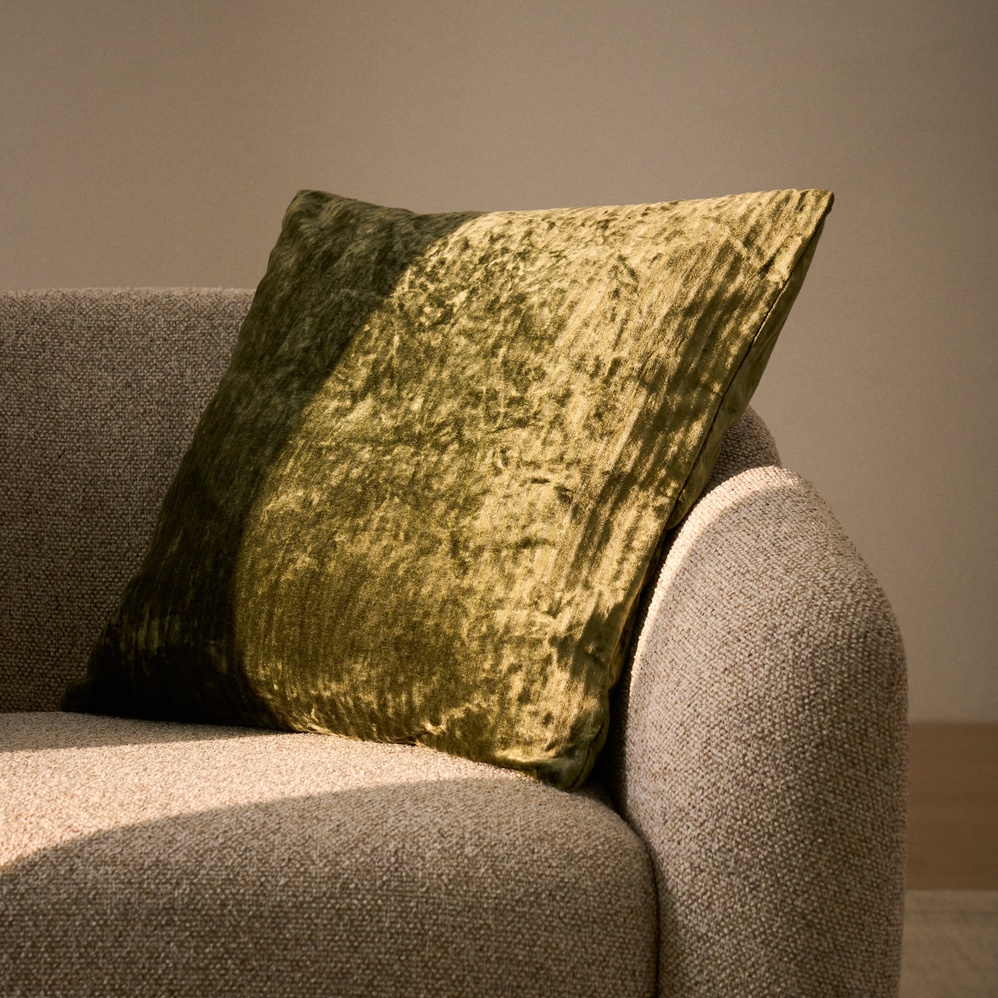 Housse de coussin Caril - Vert