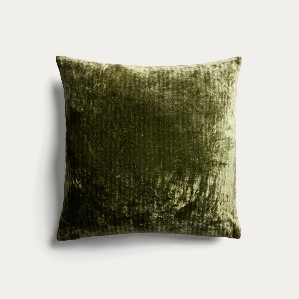 Housse de coussin Caril - Vert