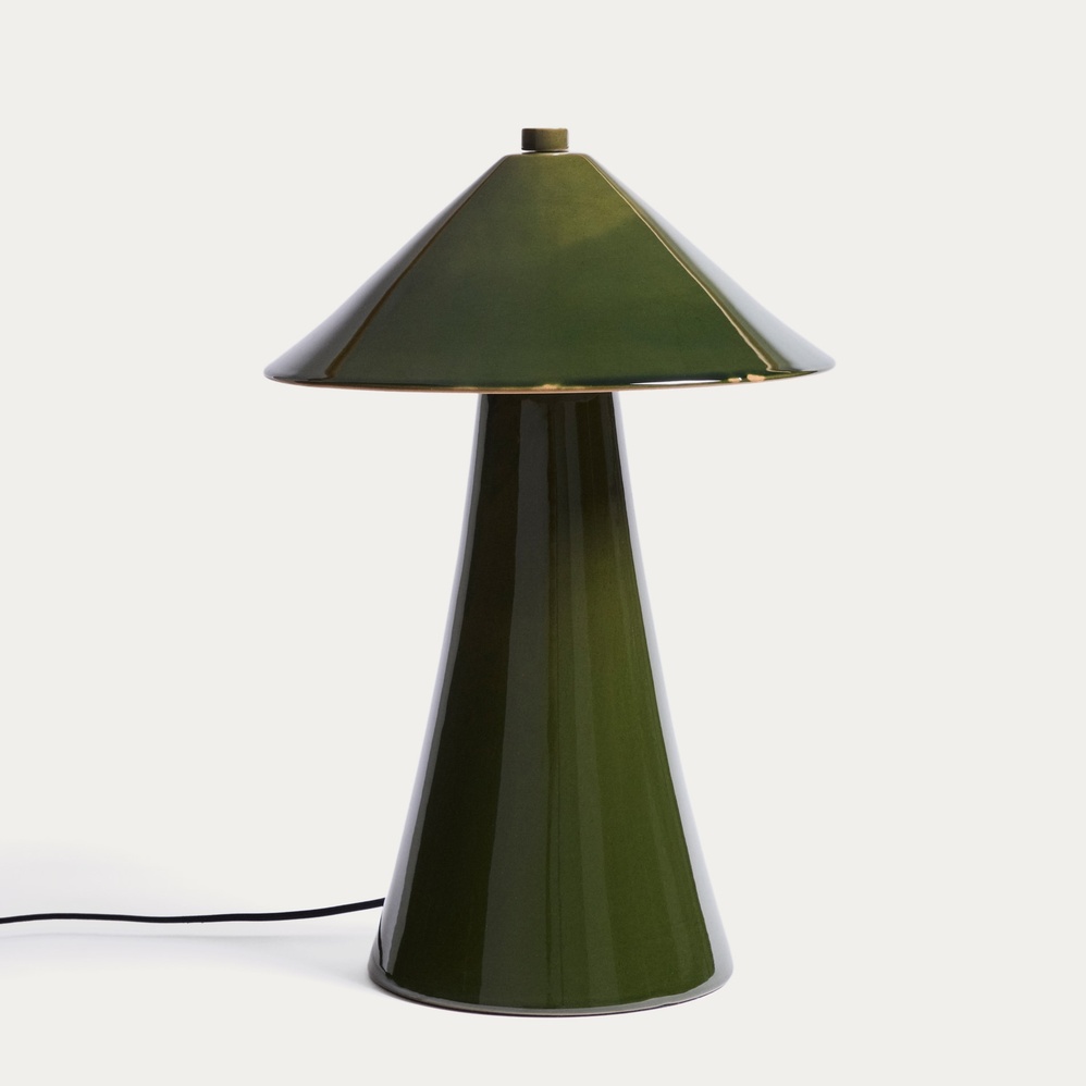 Lampe de table Ceren - 54cm - Verte