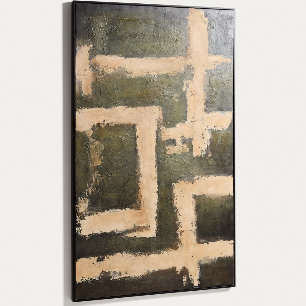 Tableau abstrait Emeri - 120x200cm