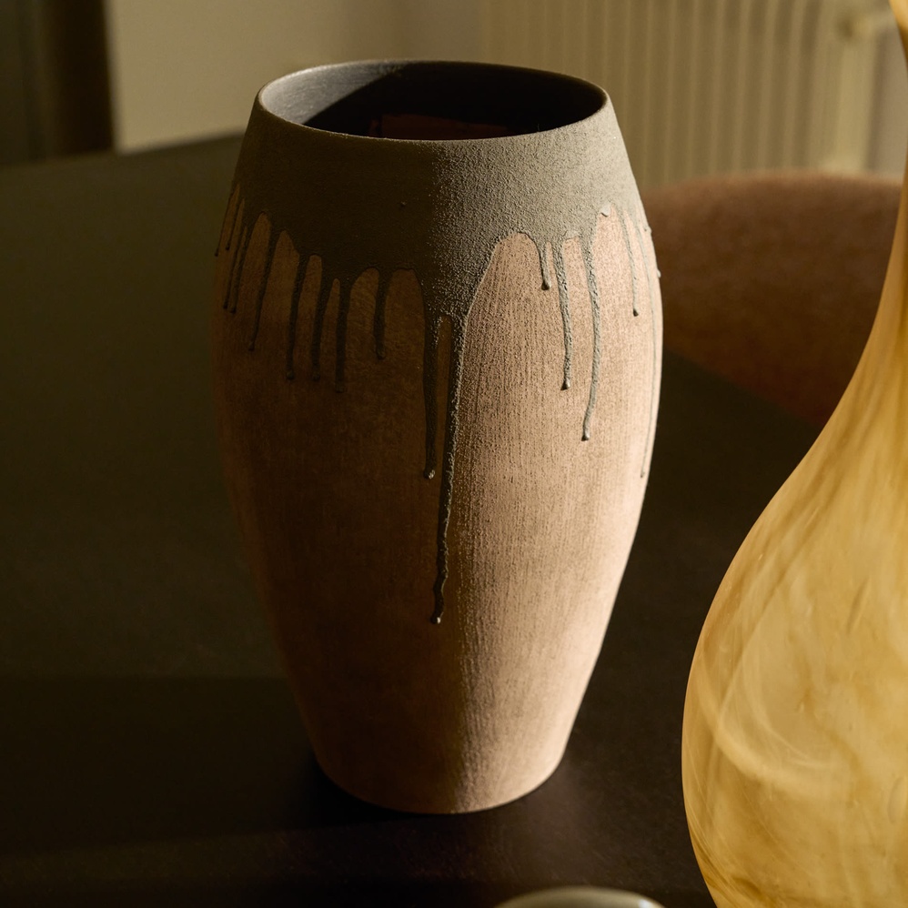 Vase Emiro - Marron