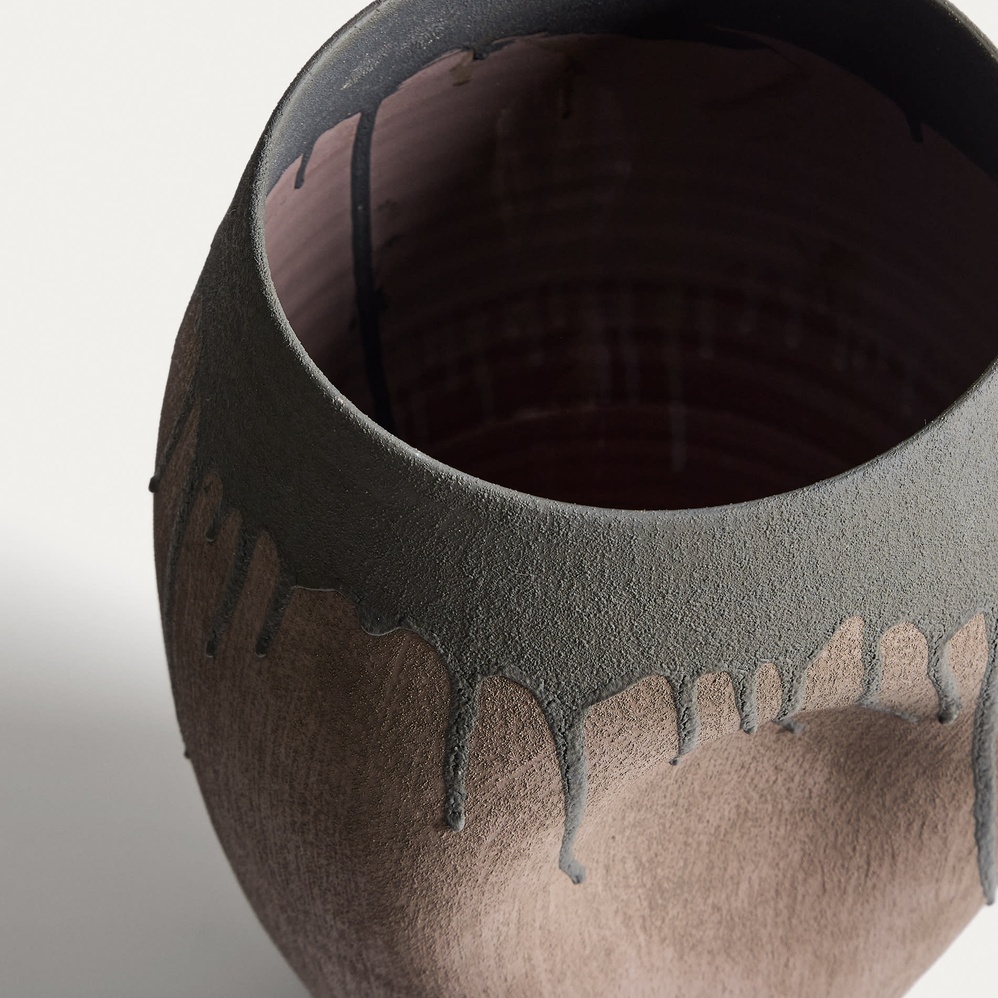 Vase Emiro - Marron