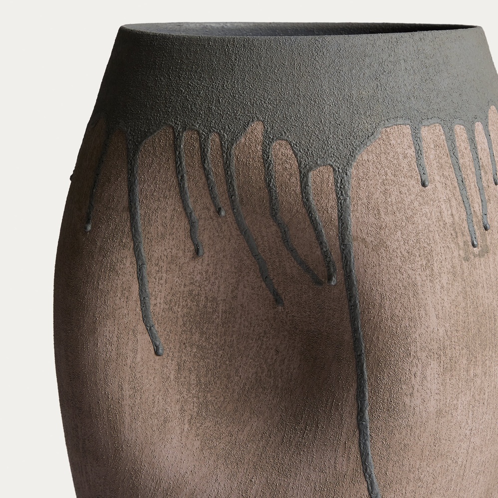 Vase Emiro - Marron