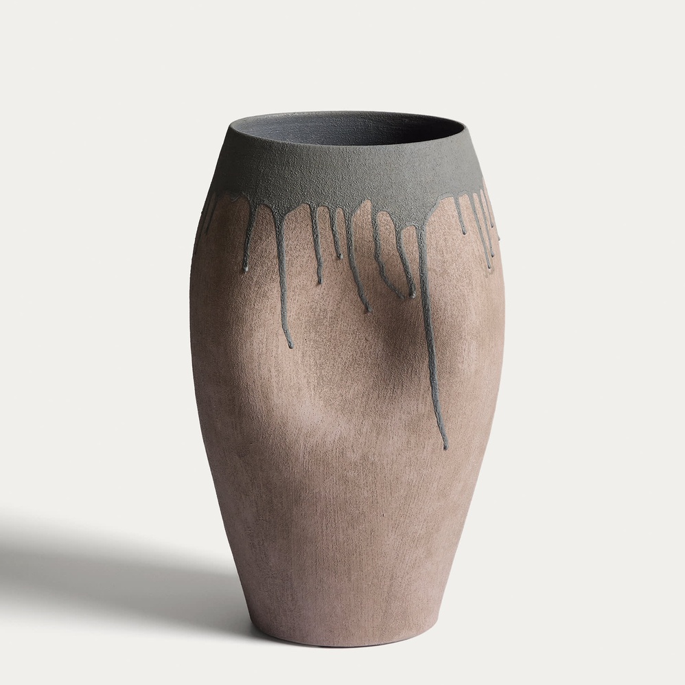 Vase Emiro - Marron