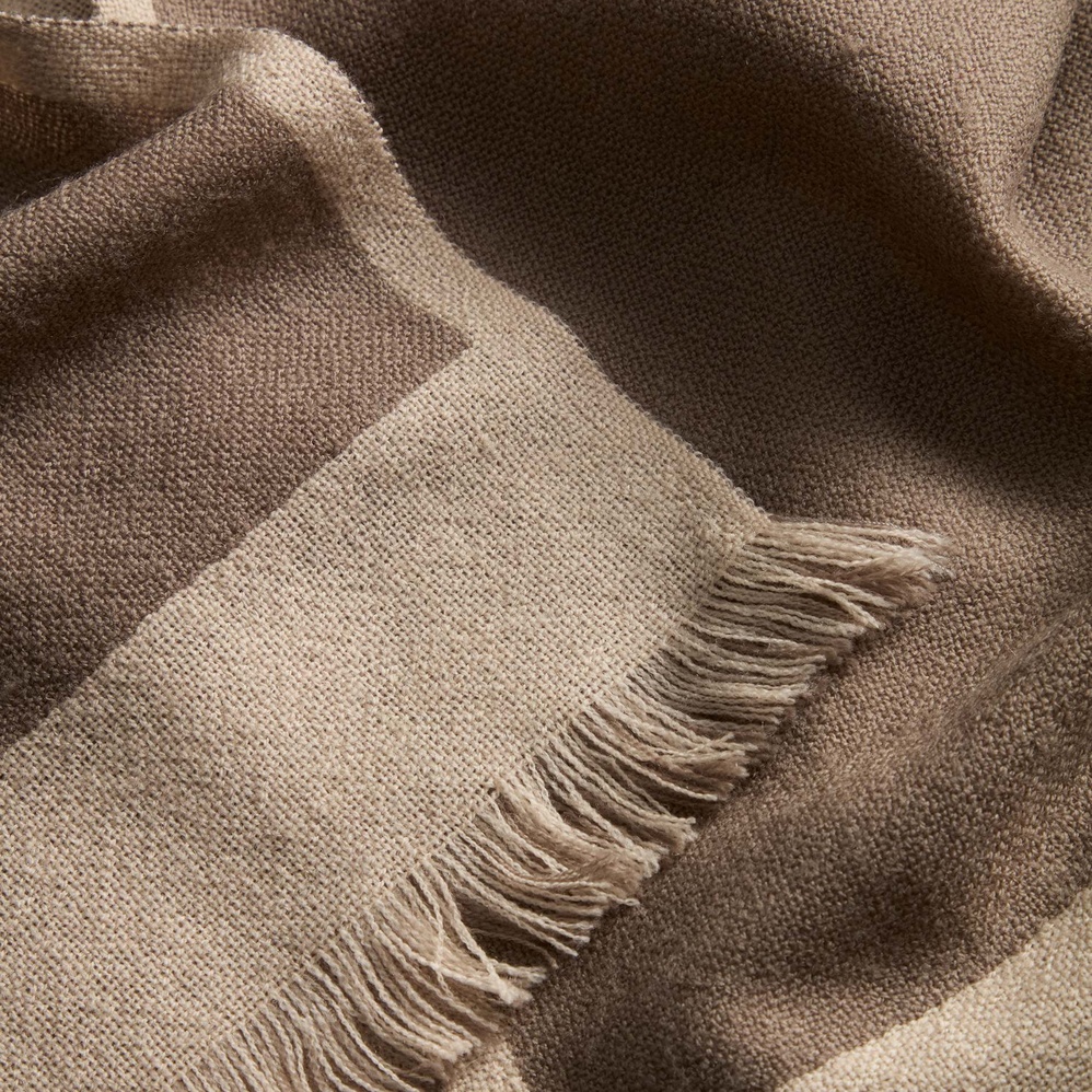 Couverture Orlet - Gris/Beige