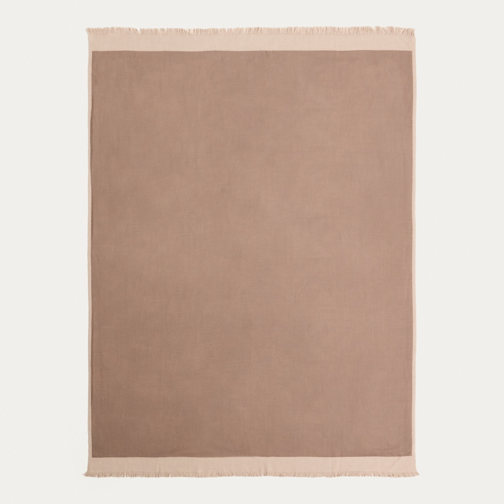 Couverture Orlet - Gris/Beige