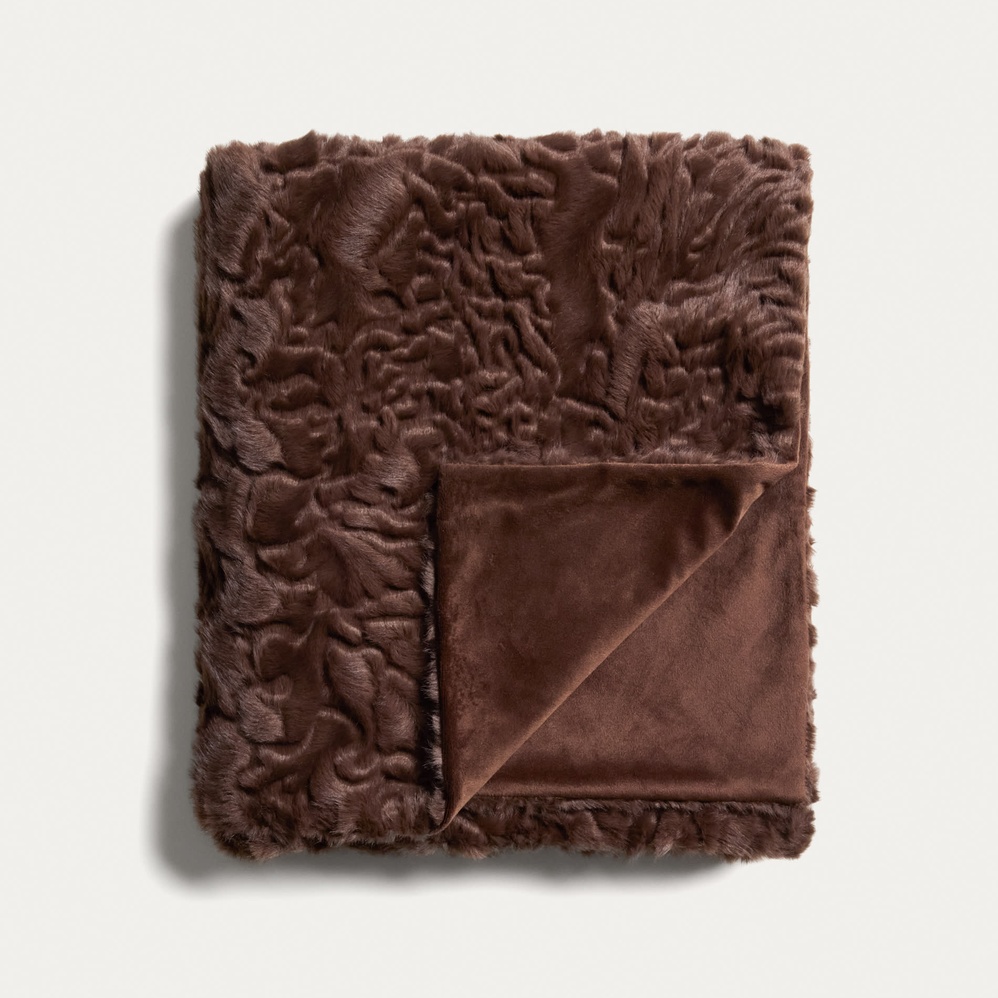 Couverture Oruma - Brun chocolat