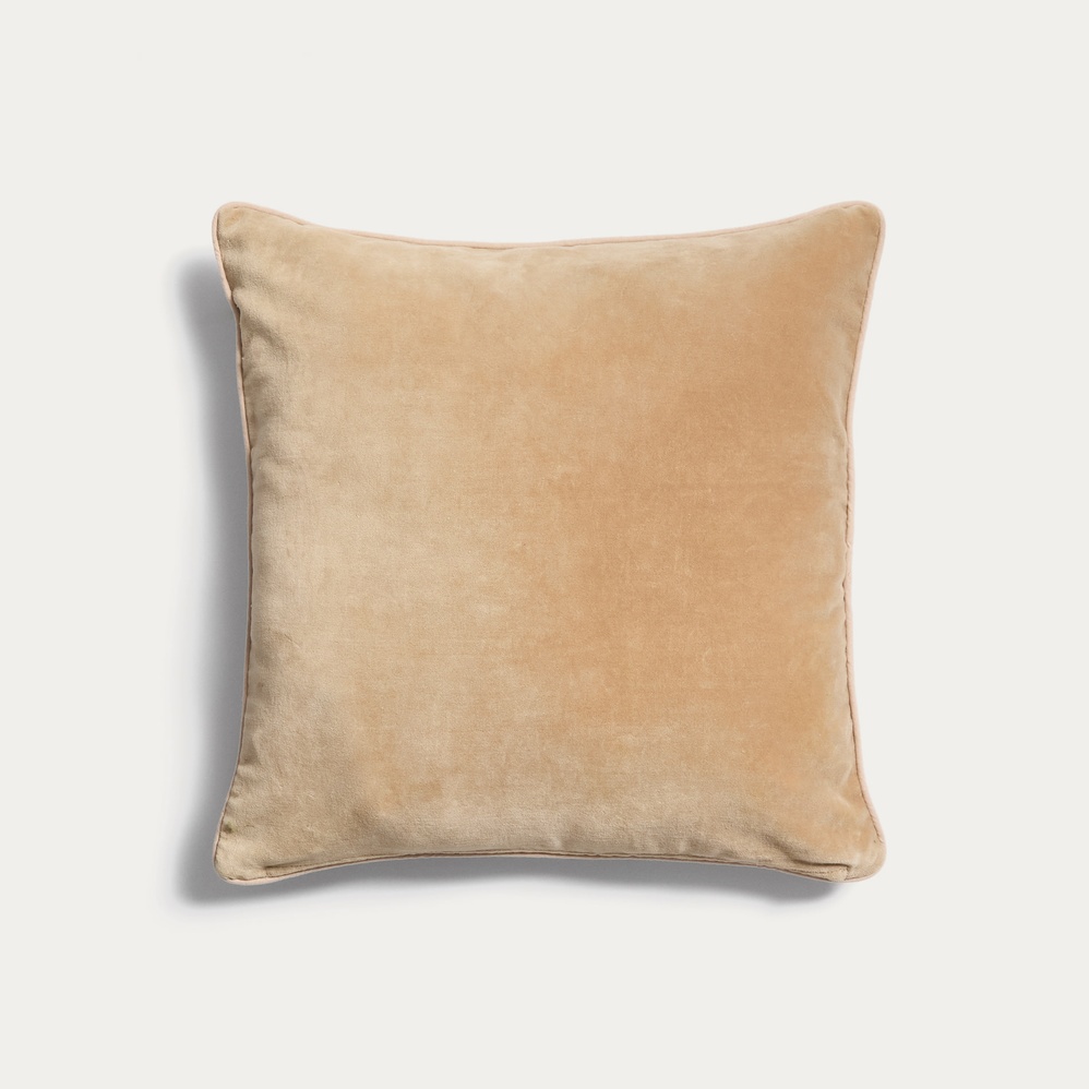 Housse de coussin Ovelin - Vert/Ecru
