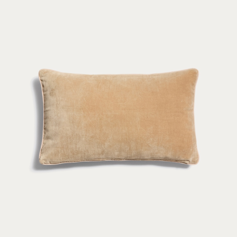 Housse de coussin Ovelin - Vert/Ecru