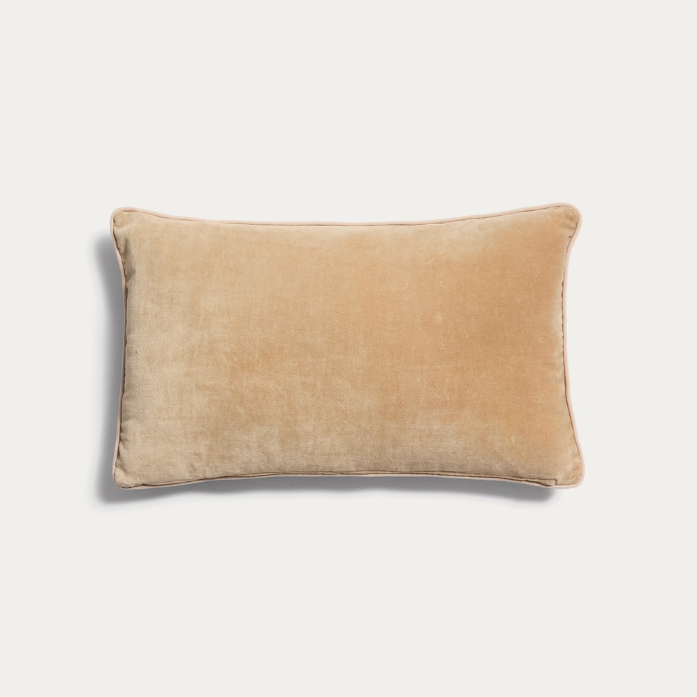 Housse de coussin Ovelin – Bordeaux/Ecru