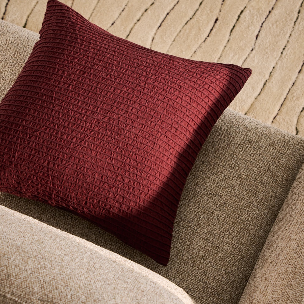Housse de coussin Tarilo - Bordeaux