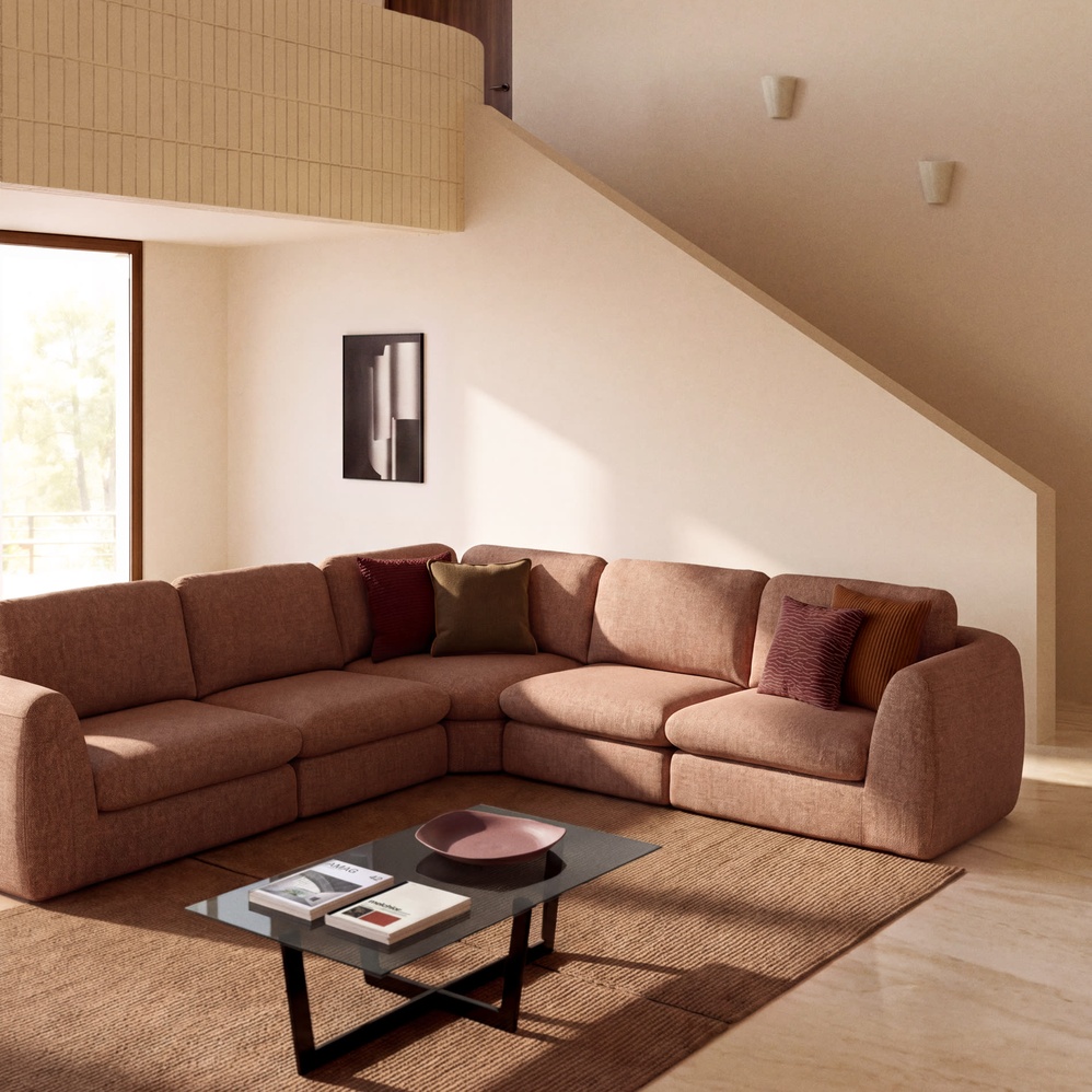 Housse de coussin Tarilo - Bordeaux