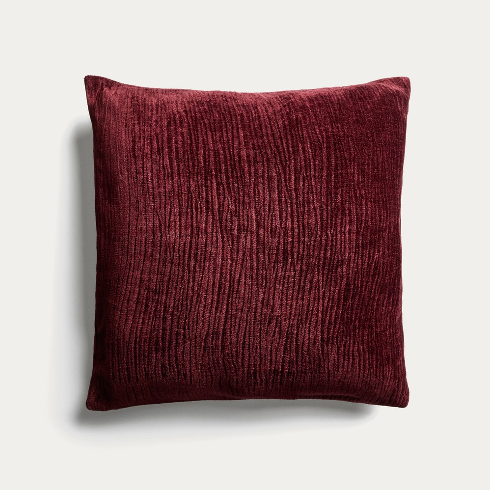 Housse de coussin Vori - Bordeaux