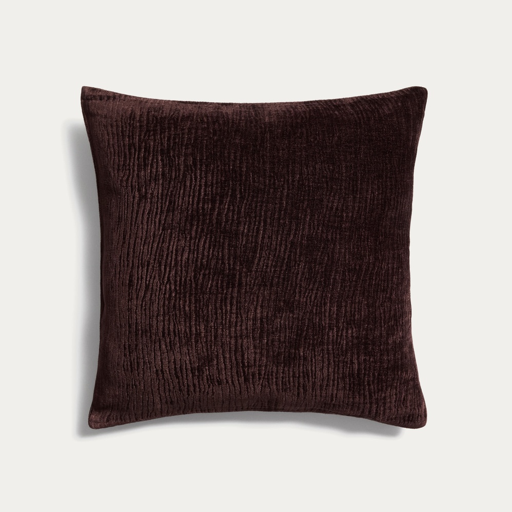 Housse de coussin Vori - Marron