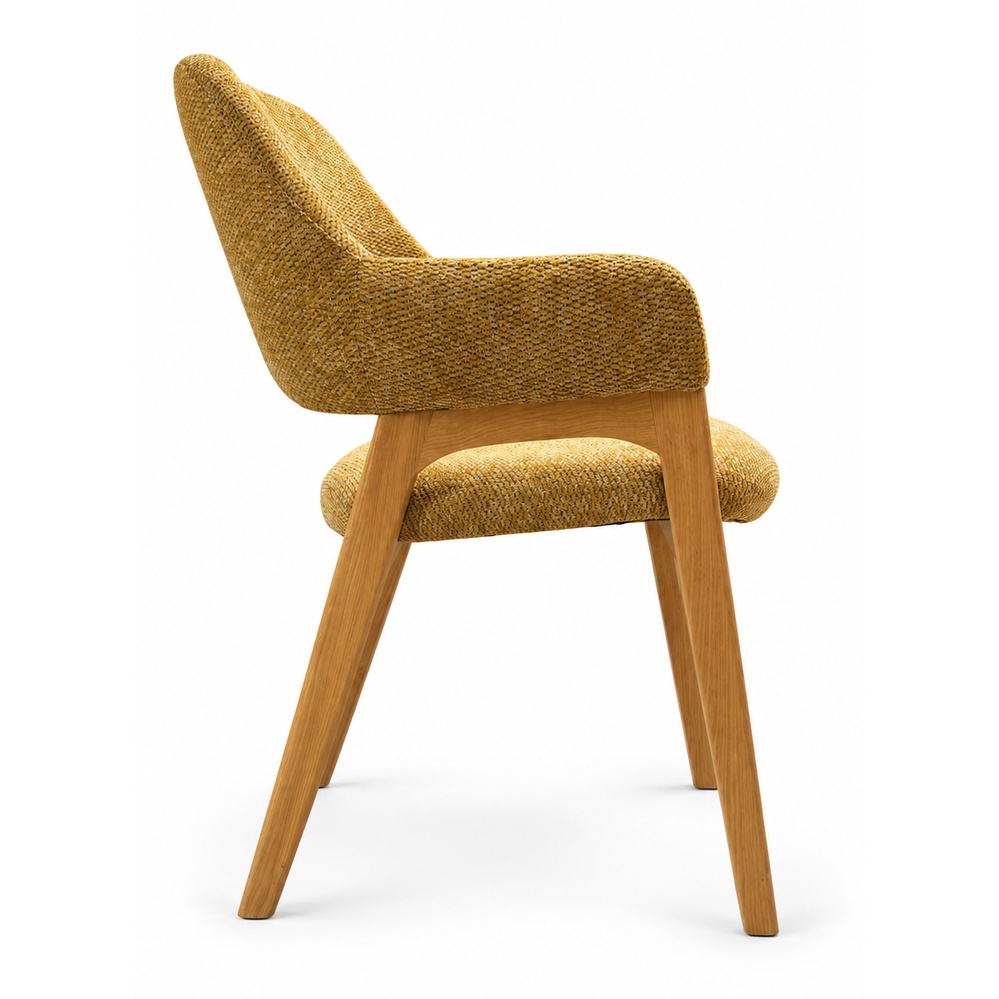 Chaise Alpena - Jaune curry