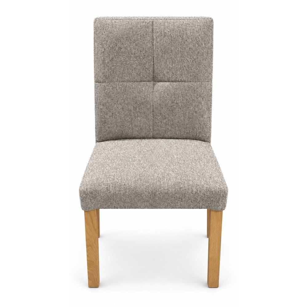Chaise capitonnée Tenna - Cappuccino