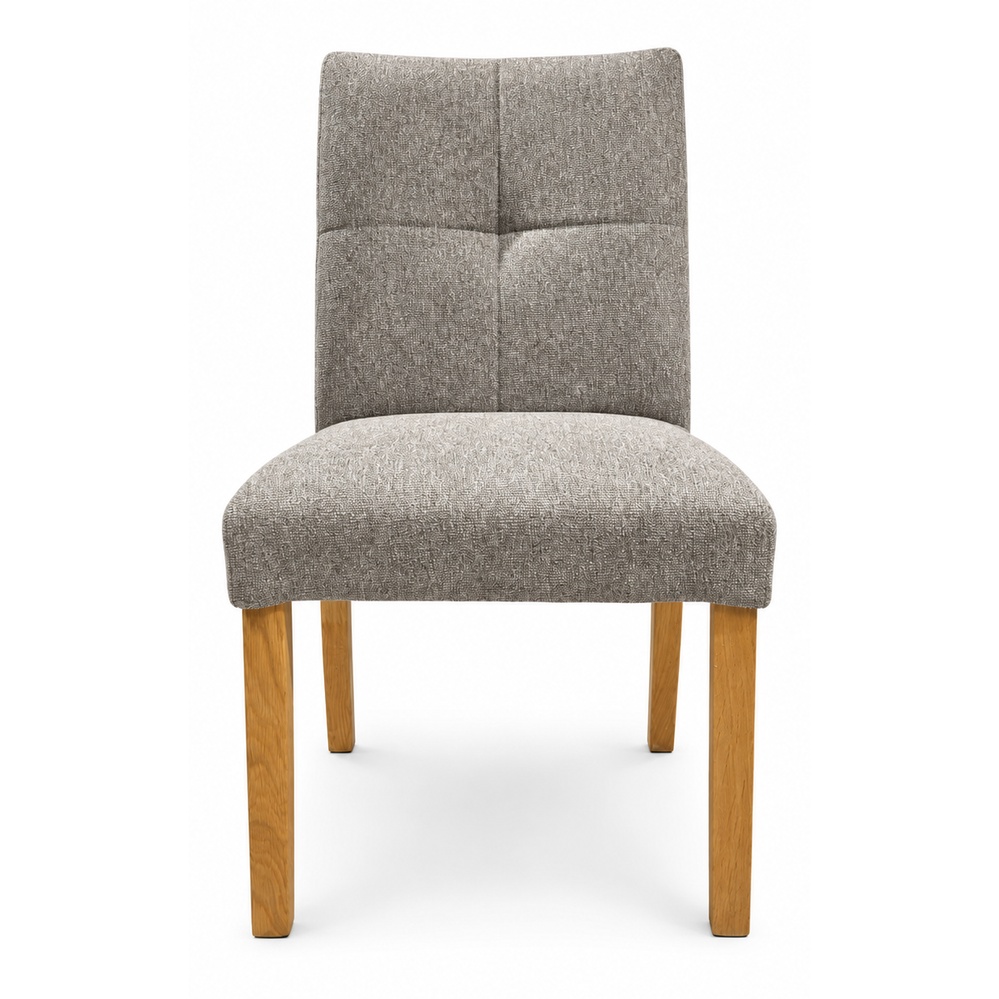Chaise capitonnée Tenna - Cappuccino