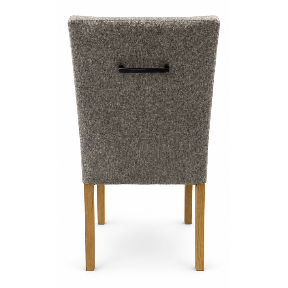 Chaise capitonnée Tenna - Cappuccino