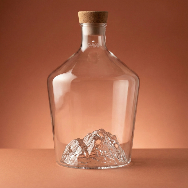 Carafe à decanter Whisky TOPOGRAPHIC