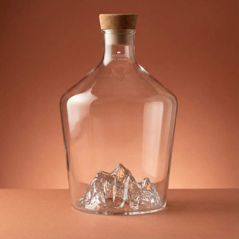 Carafe à decanter Whisky TOPOGRAPHIC