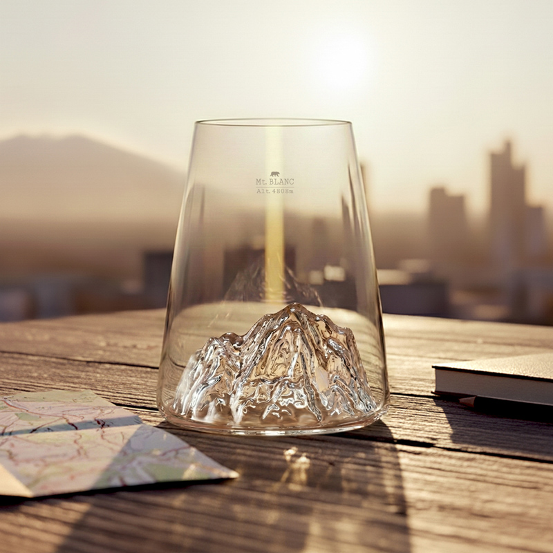 Verre LONG DRINK Design TOPOGRAPHIC