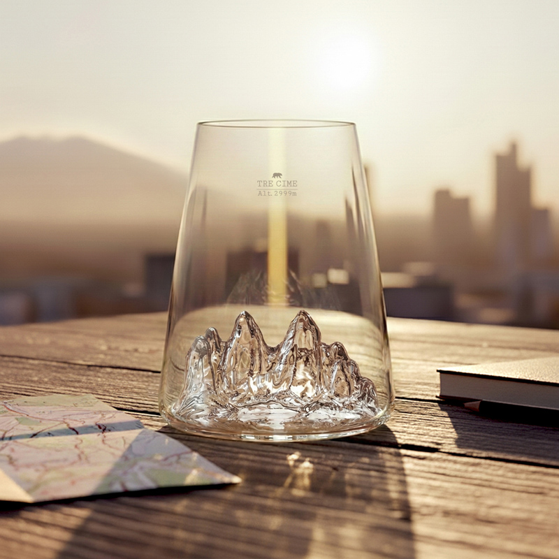 Verre LONG DRINK Design TOPOGRAPHIC